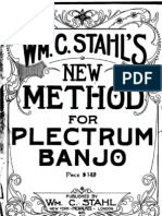 Stahl-Plectrum Banjo Method 1920