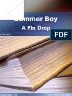 Summer Boy, by A Pin Drop