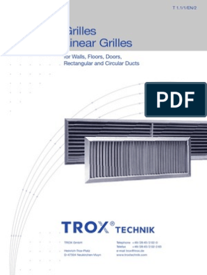 Aluminium ventilation grill - X-GRILLE - TROX - linear / cover