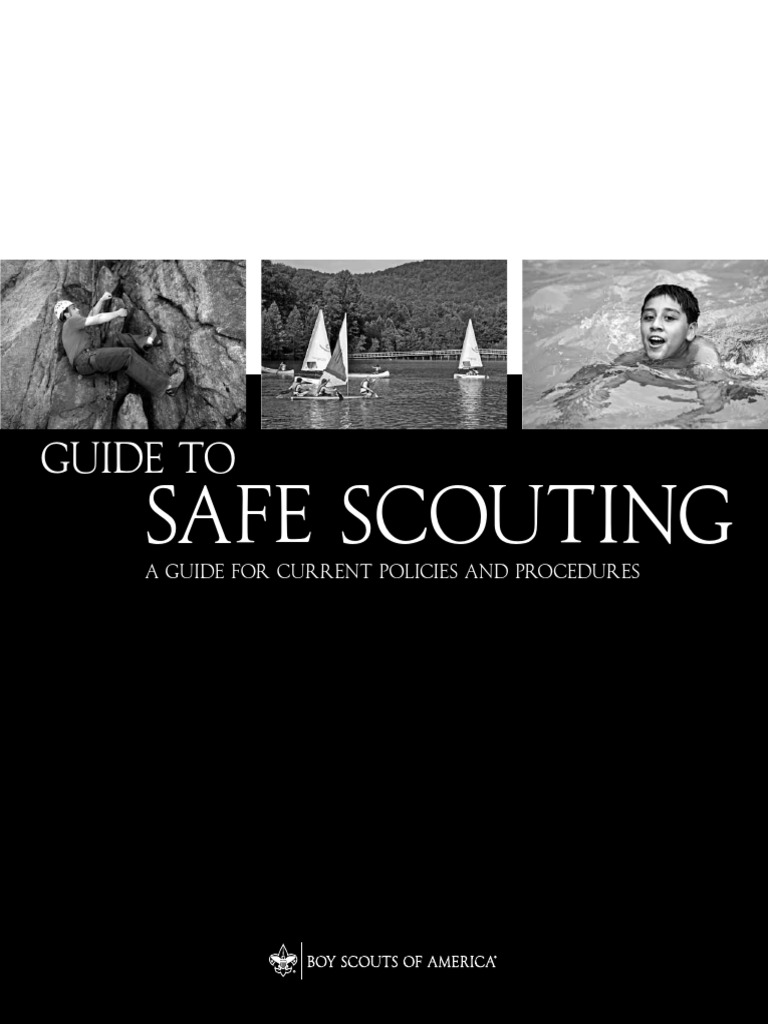 Boy Scouts Guide To Safe Scouting PDF Boy Scouts Of America