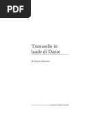 Giovanni Boccaccio - Trattatello in Laude Di Dante