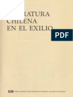 Literatura Chilena en El Exilio