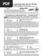 Download CJS Weekly 3 August 2009 edition by CountrysideJobs SN19297377 doc pdf