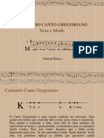 Curso Cantogregoriano-tutorial in Gregorian Chant-portugus