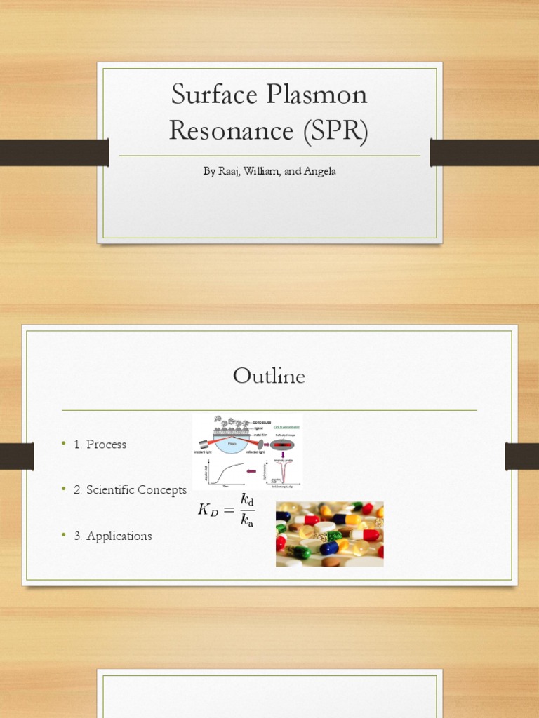 Overview of Surface Plasmon Resonance | PDF | Surface Plasmon Resonance ...