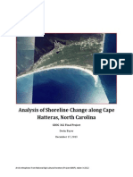 Analysis of Shoreline Change Along Cape Hatteras, North Carolina