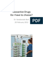 Vasoactive Drugs 