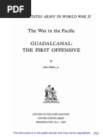 CMH 5-3 Guadalcanal - The First Offensive 