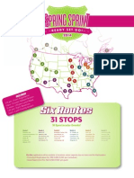 Scentsy SpringSprint 2014 Route Info US