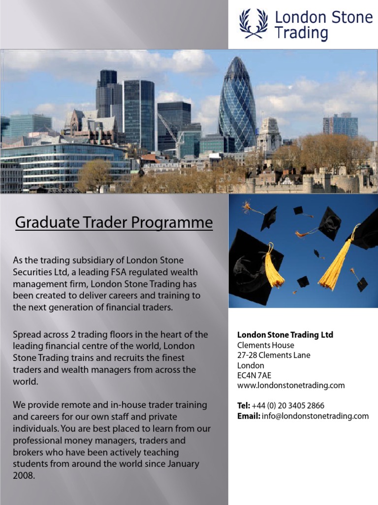 London Stone Trading Graduate Trader Programme | PDF | Trading Room ...