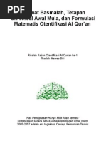 Download Matematika Al QurAn by mninthoel8376 SN19300604 doc pdf