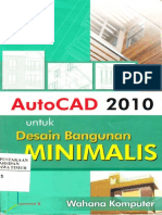 Autocad 2010 Untuk Desain Bangunan Minimalis