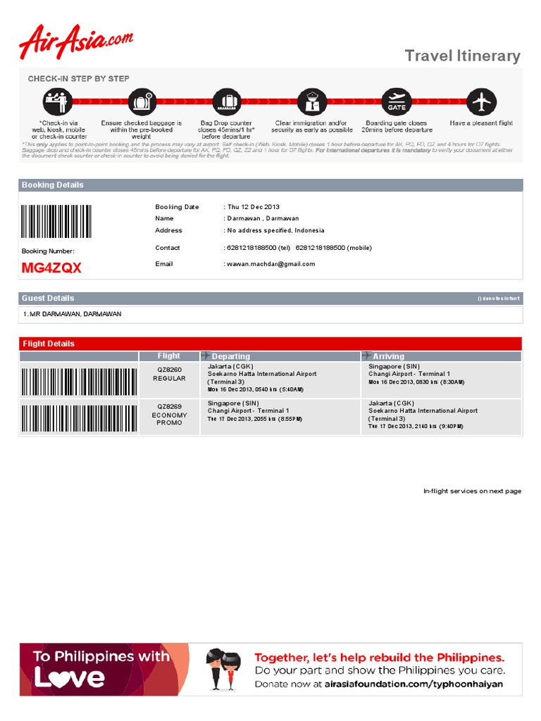 Air Asia Identity Document Fee