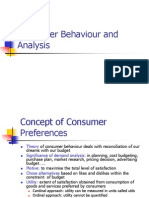 4Consumer Behaviour and Analysis