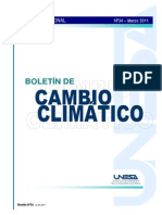 Boletín de Cambio Climático - Marzo 2011