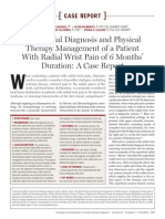 Jospt 2010.PDF 40 (6) 361-368. Case Report Radial Nerve