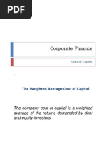 Cost of Capital