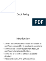 Debt Policy