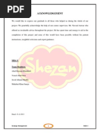 Swot Analysis Of Shezan