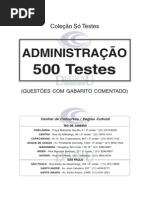 Administracao - 500 Testes