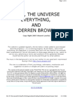 Derren Brown - Secret eBook (Old and Rare)