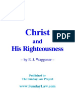 Waggoner Christ and His Righteousness