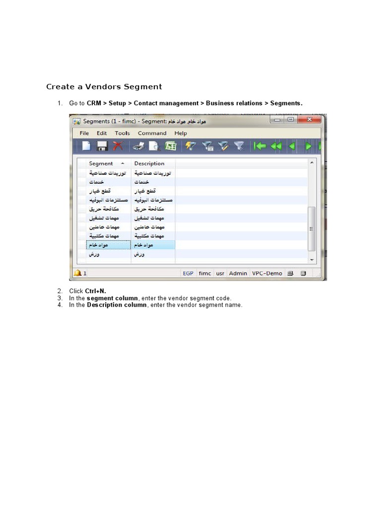 Vendors Segment | PDF