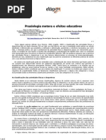 Praxiologia Motora e Efeitos Educativos