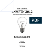 Soal Latihan SNMPTN 2012 Kemampuan IPS