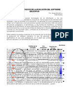 Apectos Pedagógicos de La Evolución Del Software Educativo