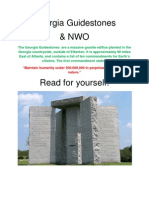 Georgia Guide Stones & NWO