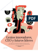 Genios Innovadores, CEO y Futuros Líderes - Revista Empresarial G de Gestión