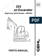 223 Excavator After SN AD00453