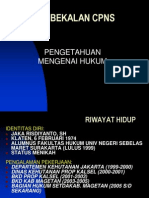 Bahan Pembekalan CPNS