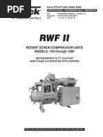 j an e hall screw compressor model 4200 o and m manual | Valve | Pump