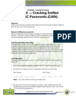 Lab 7.5 - Cracking Sniffed VNC Passwords (CAIN) : CCIS2400: Security Essentials