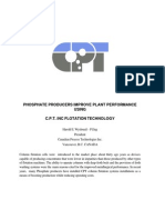 Phosphate Flotation With EFD Columns