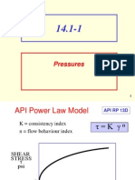 14.1 Pressures