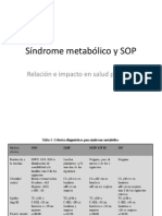 Síndrome Metabólico y SOP