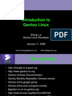 Intro To Gentoo