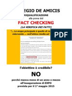 Fact Checking 01 de Amicis