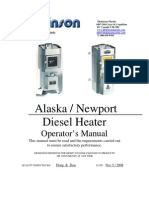 DICKINSON NEWPORT DIESEL HEATER