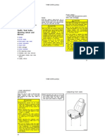 1998 Corolla seat belt guide