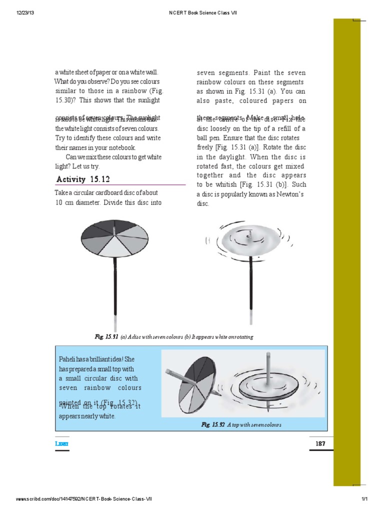 NCERT Book Science Class VII PDF