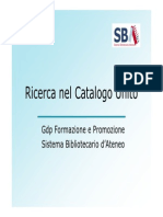 Guida Catalogo