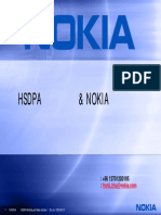 HSDPA Basics and Nokia Solution to JSMCC