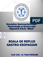 Boala Reflux Gastro-Esofagian
