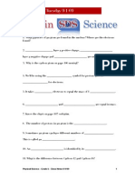 Class Notes 901 Atom Charges