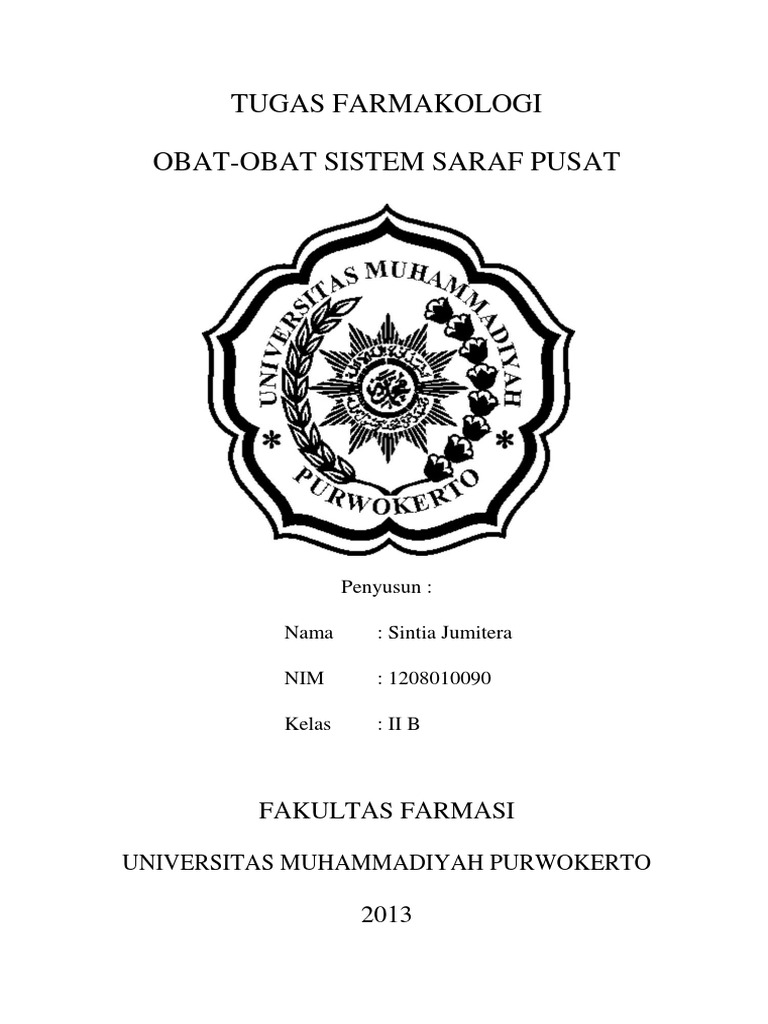 Makalah Farmakologi I Sistem Saraf Pusat