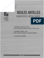 Règles Antilles - Charpentes métalliques - Edition 1996